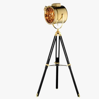 Lampadaire Led industriel américain rétro Vintage avec trépied