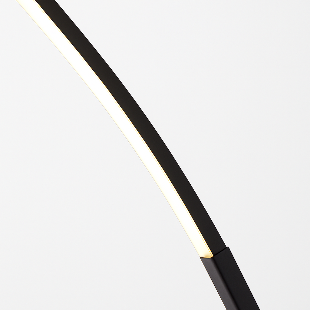 Lampadaire Led moderne en forme d'arc - vue 7 sur 12
