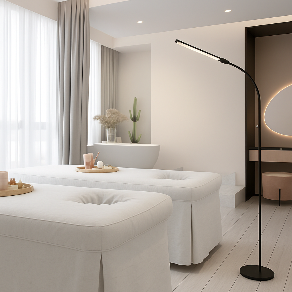 lampadaire led moderne pour lecture et étude - vue 8 sur 7