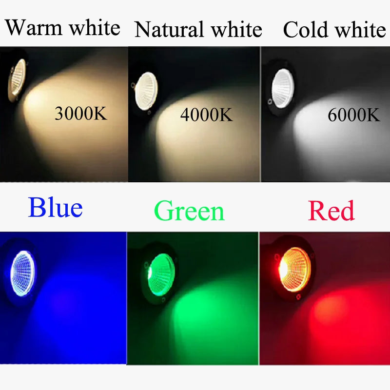 lampe de jardin led étanche à intensité variable pour extérieur