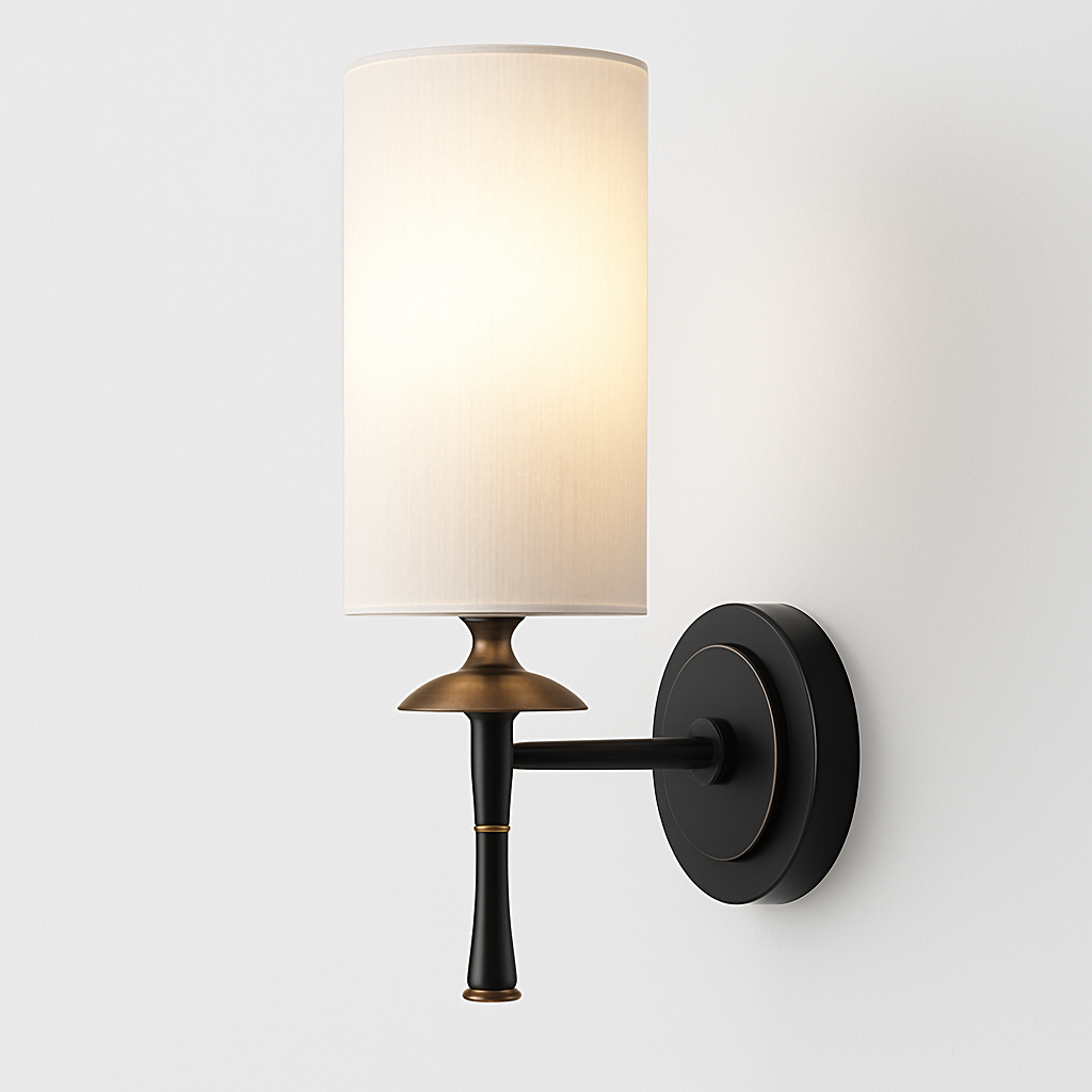 lampe en laiton américain rétro pour éclairage décoratif