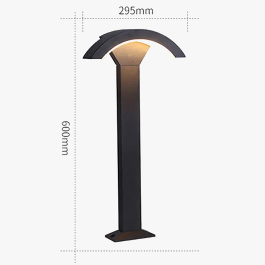 lampe led extérieure étanche avec détecteur de mouvement décorative