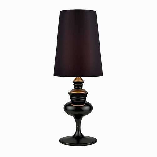 Lampe à poser design chromée moderne Living - vue 2 sur 10