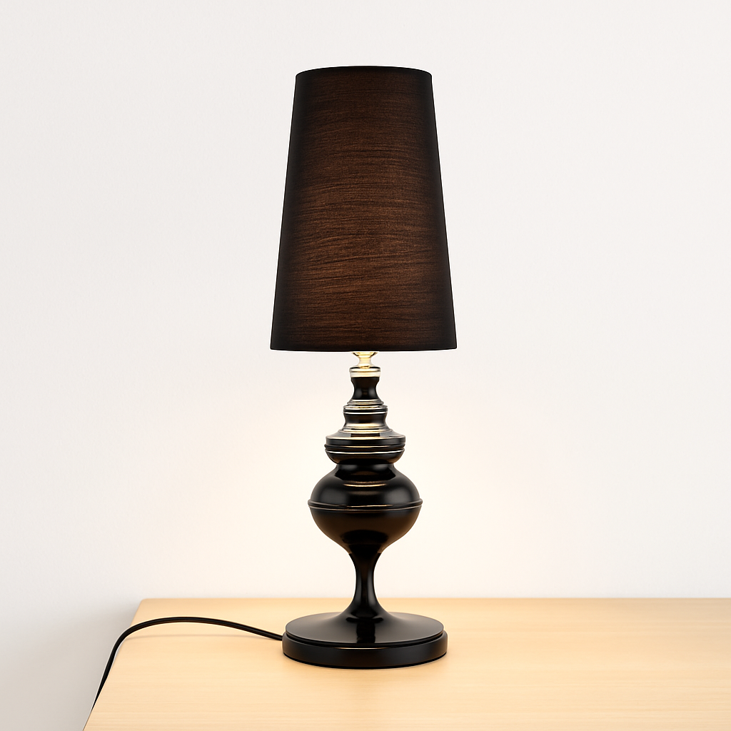 Lampe à poser design chromée moderne Living - vue 4 sur 10