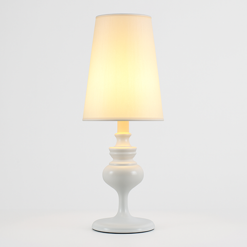 Lampe à poser design chromée moderne Living - vue 8 sur 10