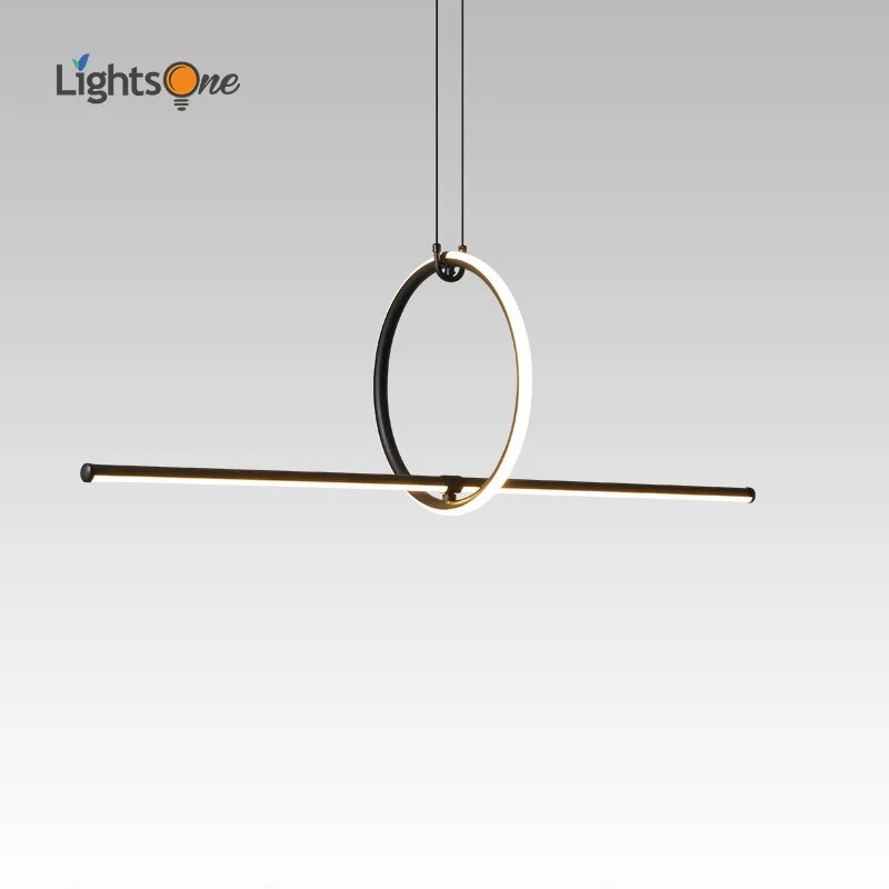 Lampe suspension moderne minimaliste bureau