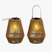 Lanternes solaires d'extérieur à énergie solaire