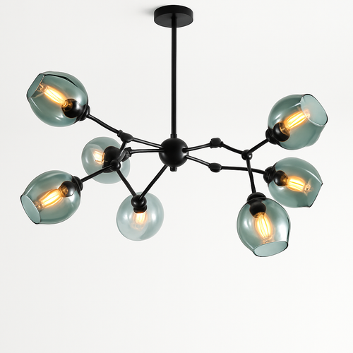 LED lustre éclairage pour la maison Restaurant salle à manger lustres en verre décor à la maison luminaire intérieur