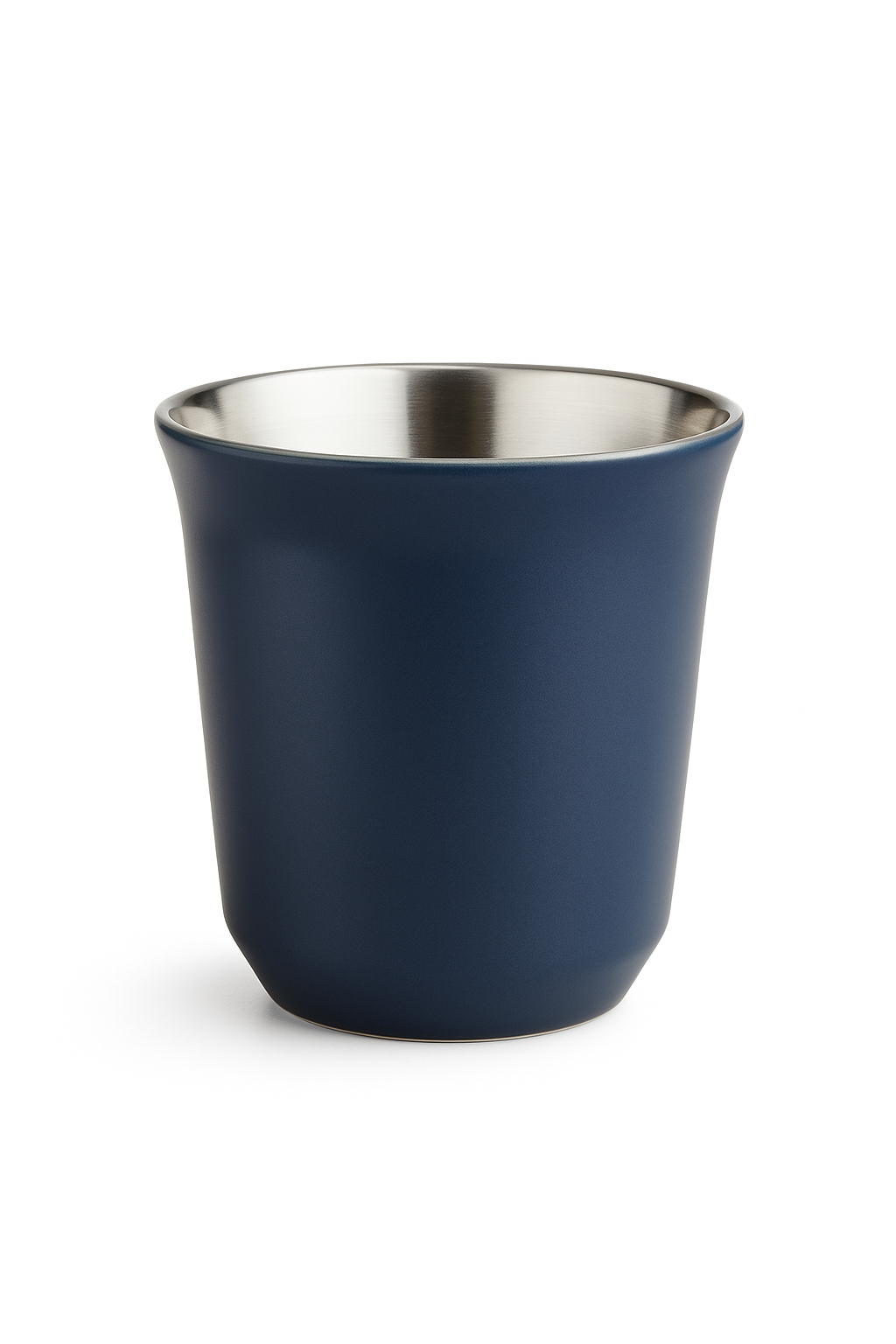 Lot 4 tasses expresso inox double paroi moderne - vue 2 sur 2