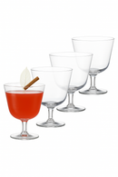 Lot 4 verres cocktail martini 260 ml elegants