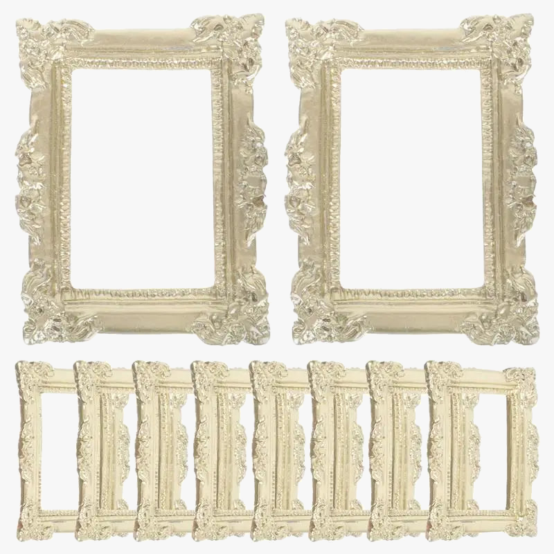 lot de 10 mini cadres photo vintage à personnaliser soi même