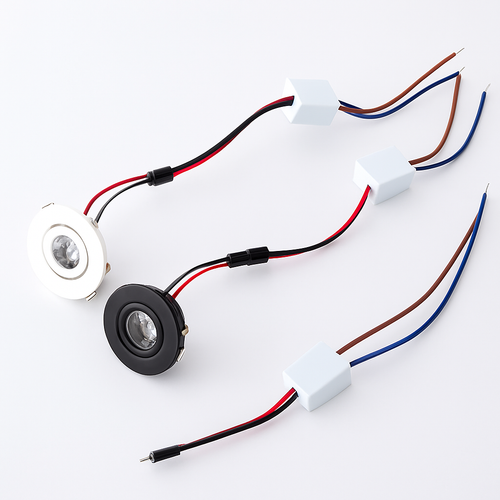 lot de 6 mini spots led dimmables encastrés en aluminium