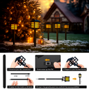 lot de lampes torches solaires décoratives pour jardin extérieur