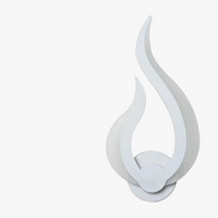 lumière led moderne applique acrylique ovale