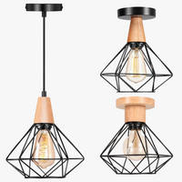 luminaires suspendus en métal style industriel rétro loft pour restaurant bar