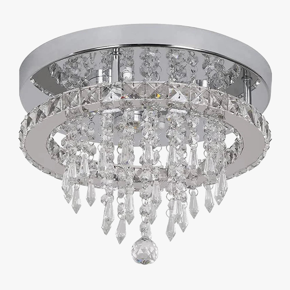 Lustre Cristal Plafond Moderne Suspension