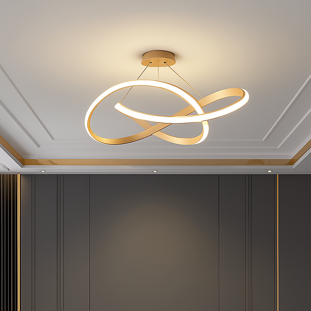 lustre déco salle manger nordique plafonnier intérieur - vue 4 sur 6