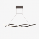 Lustre design LED en forme de vagues Callan