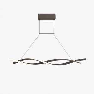 Lustre design LED en forme de vagues Callan