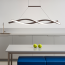 Lustre design LED en forme de vagues Callan