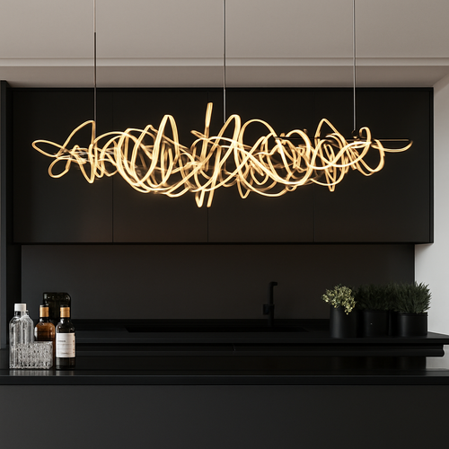 Lustre design à LED moderne Luxury - vue 2 sur 5