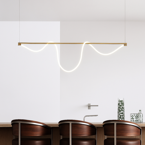 lustre design moderne led pour éclairage intérieur
