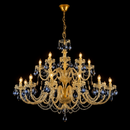 lustre en cristal design pour un intérieur luxueux et raffiné