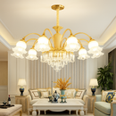 lustre en cristal lumineux pour hôtels et églises