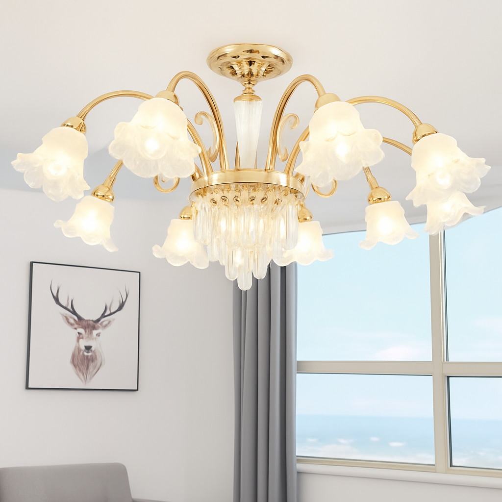 lustre en cristal lumineux pour hôtels et églises - vue 15 sur 16