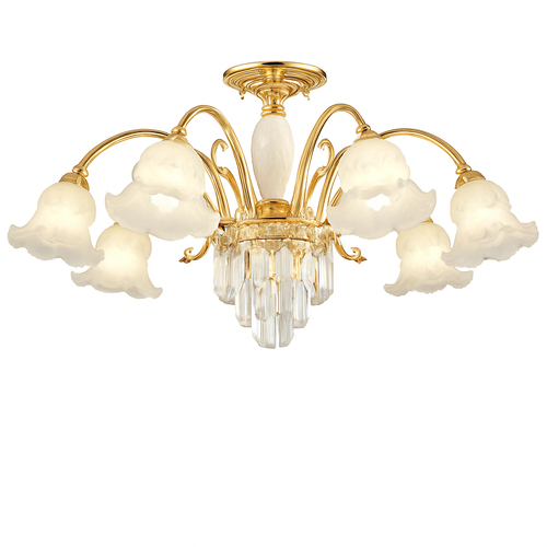 lustre en cristal lumineux pour hôtels et églises