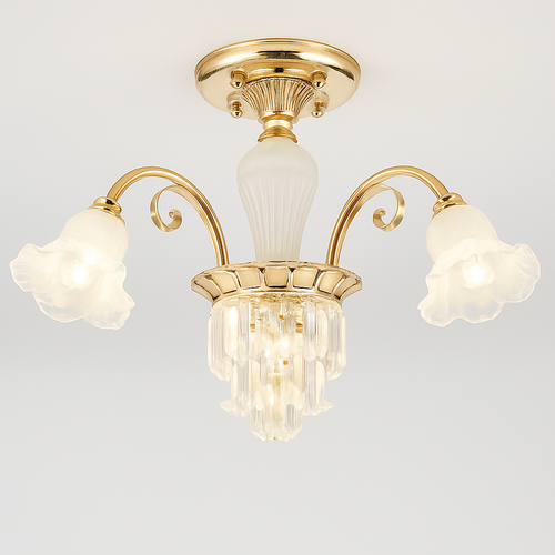 lustre en cristal lumineux pour hôtels et églises