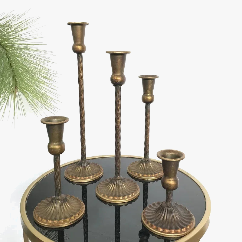 lustre en métal à tête unique pour mariages et dîners romantiques