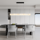 Kronleuchter aus Marmor und Edelstahl, dimmbar, LED
