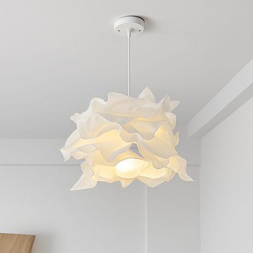 lustre en papier nuage pour décoration intérieure moderne et élégante