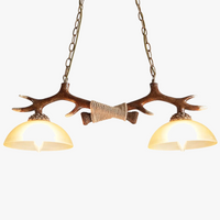 lustre en résine antique style nordique pour espace créatif