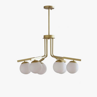 Lustre en verre pour salon