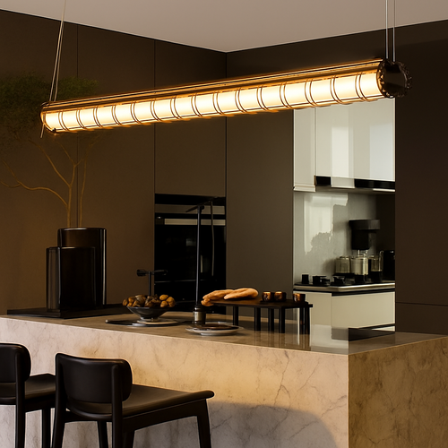 lustre industriel rétro en métal avec lumière led