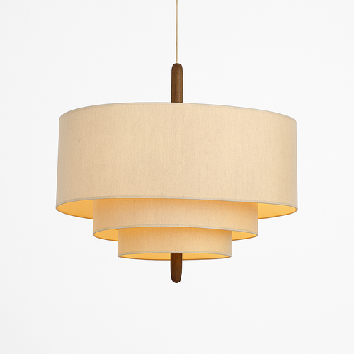 lustre japonais suspendu style rétro pour salon et restaurant - vue 3 sur 9