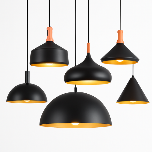 lustre led créatif style industriel rétro pour restaurant