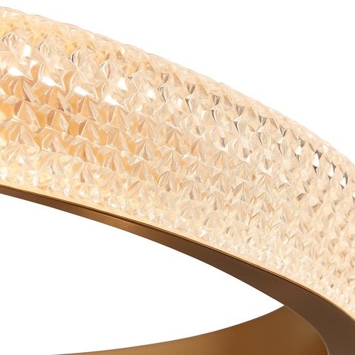 Lustre led cristal design moderne