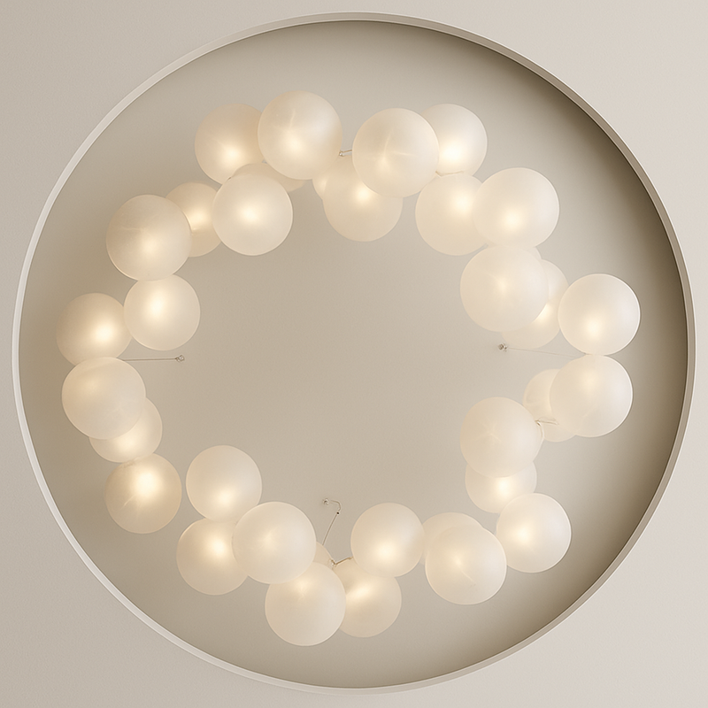 Lustre LED design moderne pour décoration intérieure