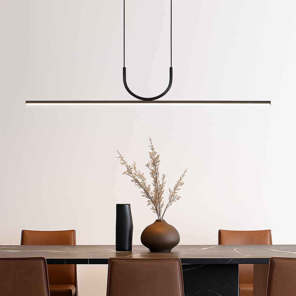 lustre led minimaliste moderne pour décoration intérieure