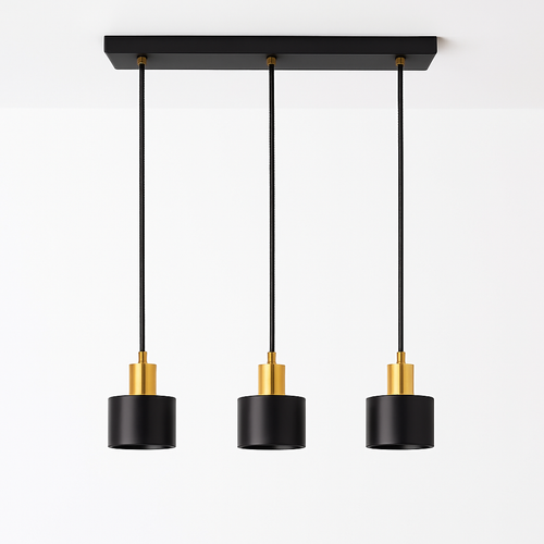 lustre led minimaliste trichromatique pour décoration intérieure