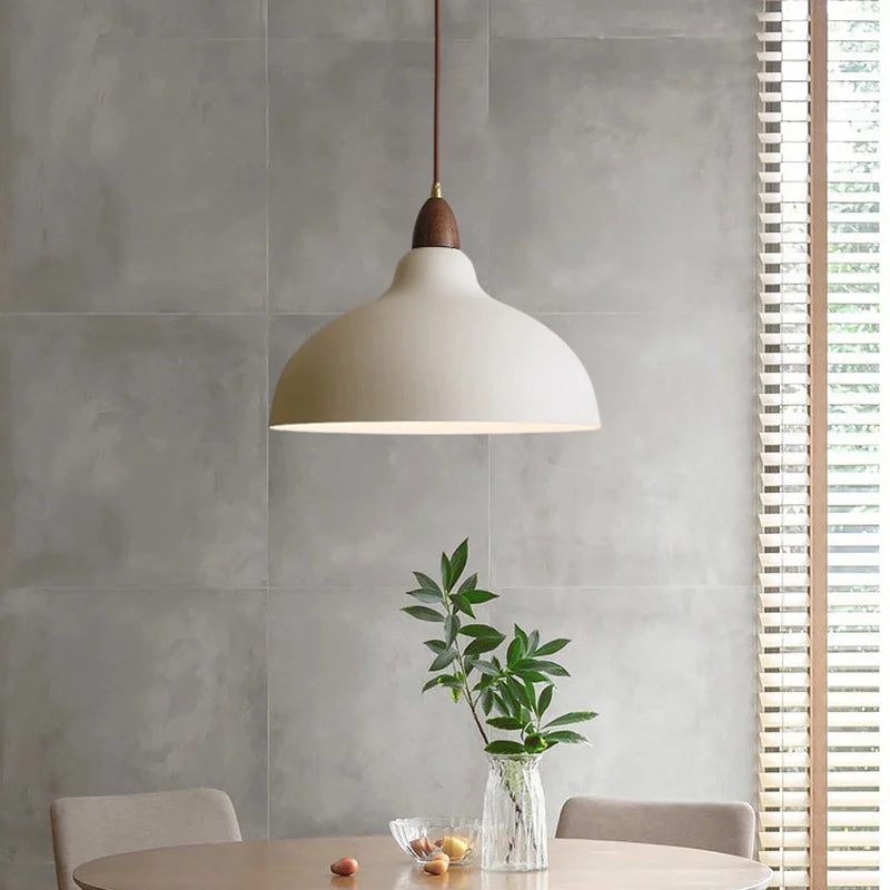 Lustre LED nordique lampes suspendues industrielles luminaire d'intérieur pour salon salle à manger cuisine décor noir blanc suspension