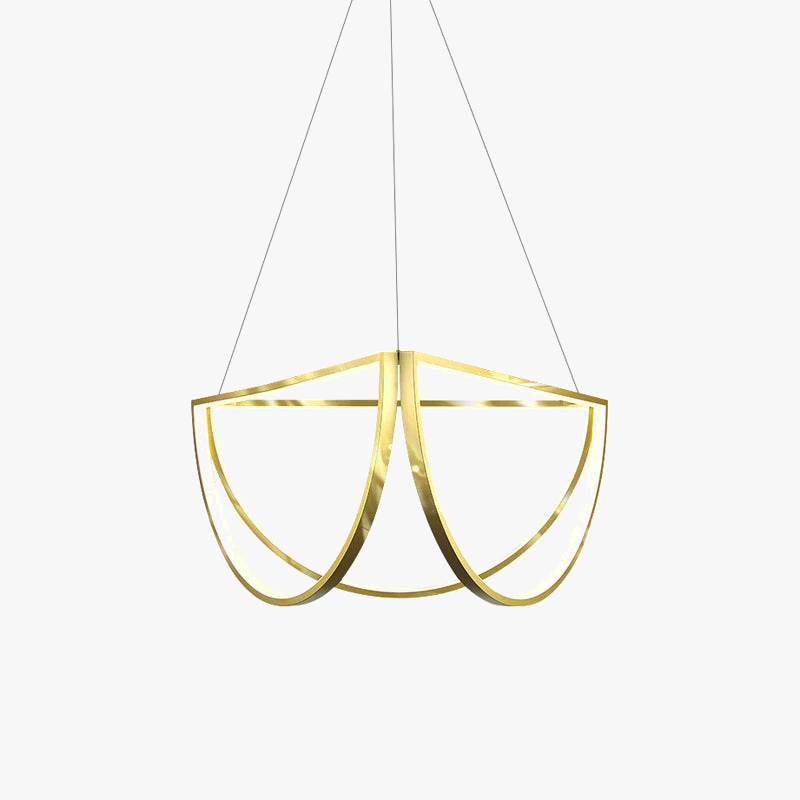 lustre led postmoderne à intensité variable pour intérieur