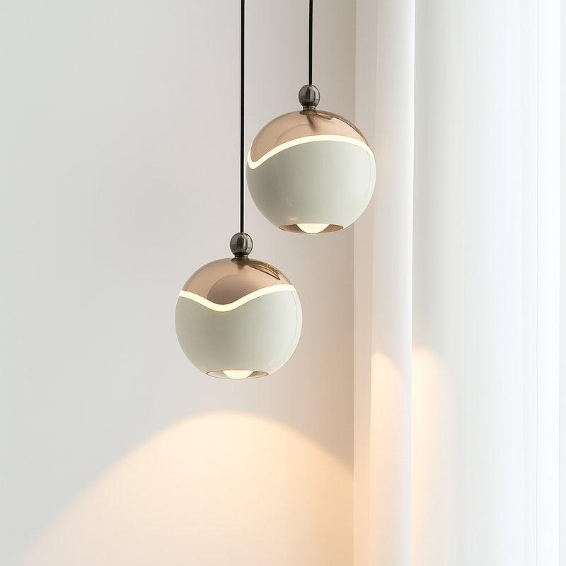 lustre à led pour une décoration moderne et élégante