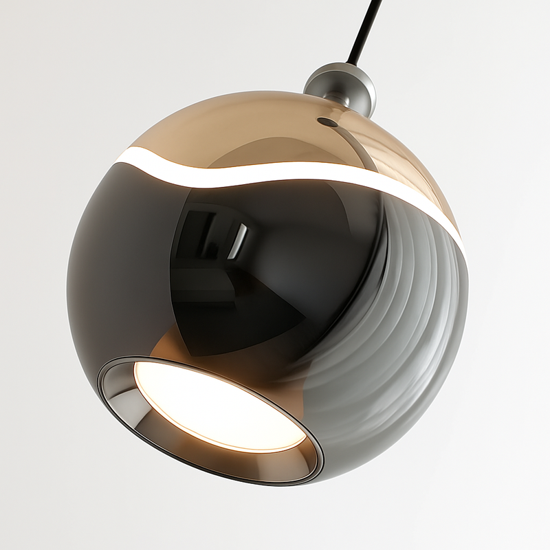 lustre à led pour une décoration moderne et élégante