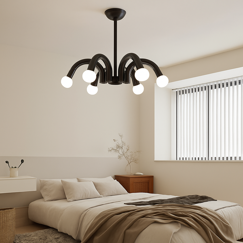 lustre métal art déco 	 disponible