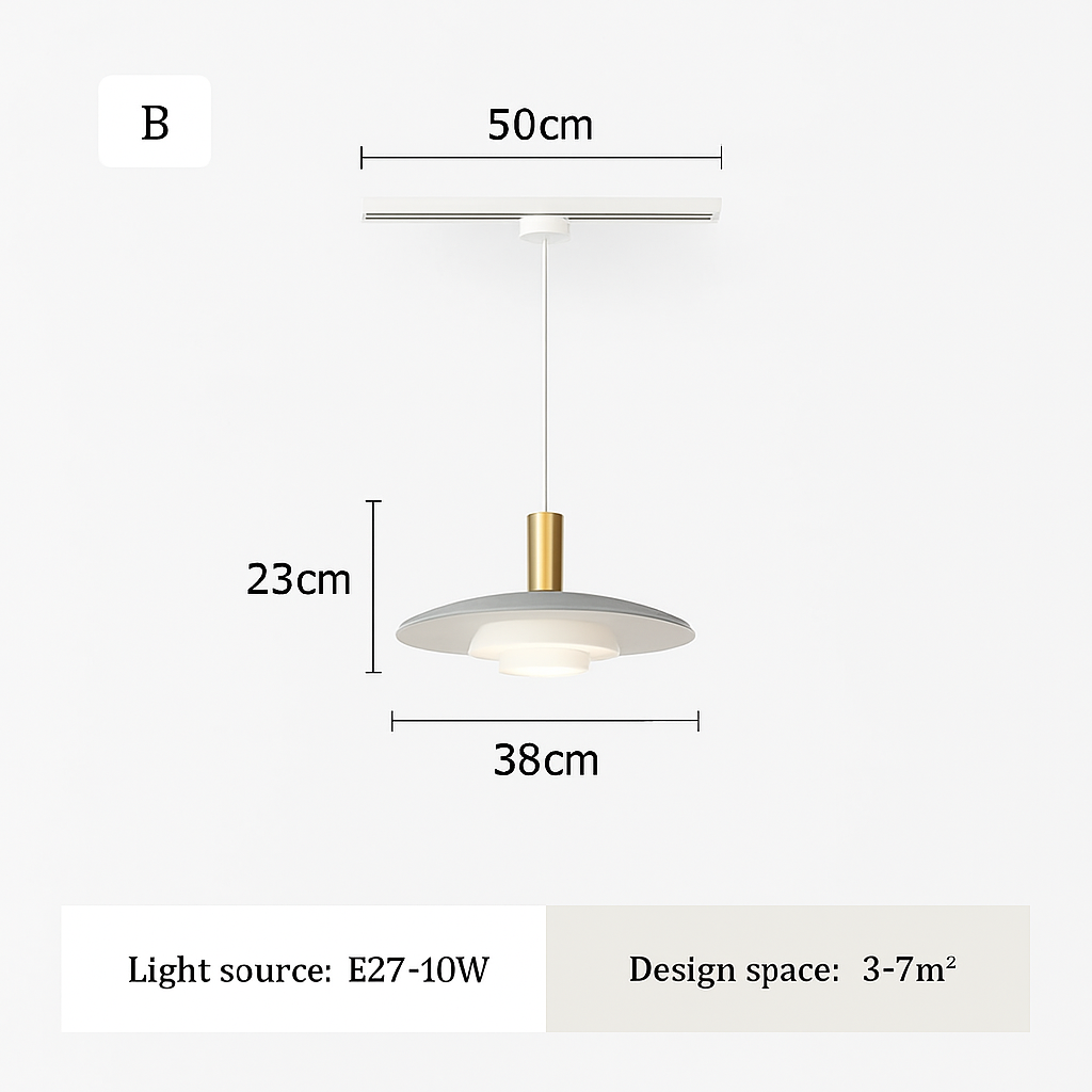 lustre moderne à bras pivotant pour bar et restaurant