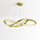 lustre moderne à led pour décoration intérieure élégante